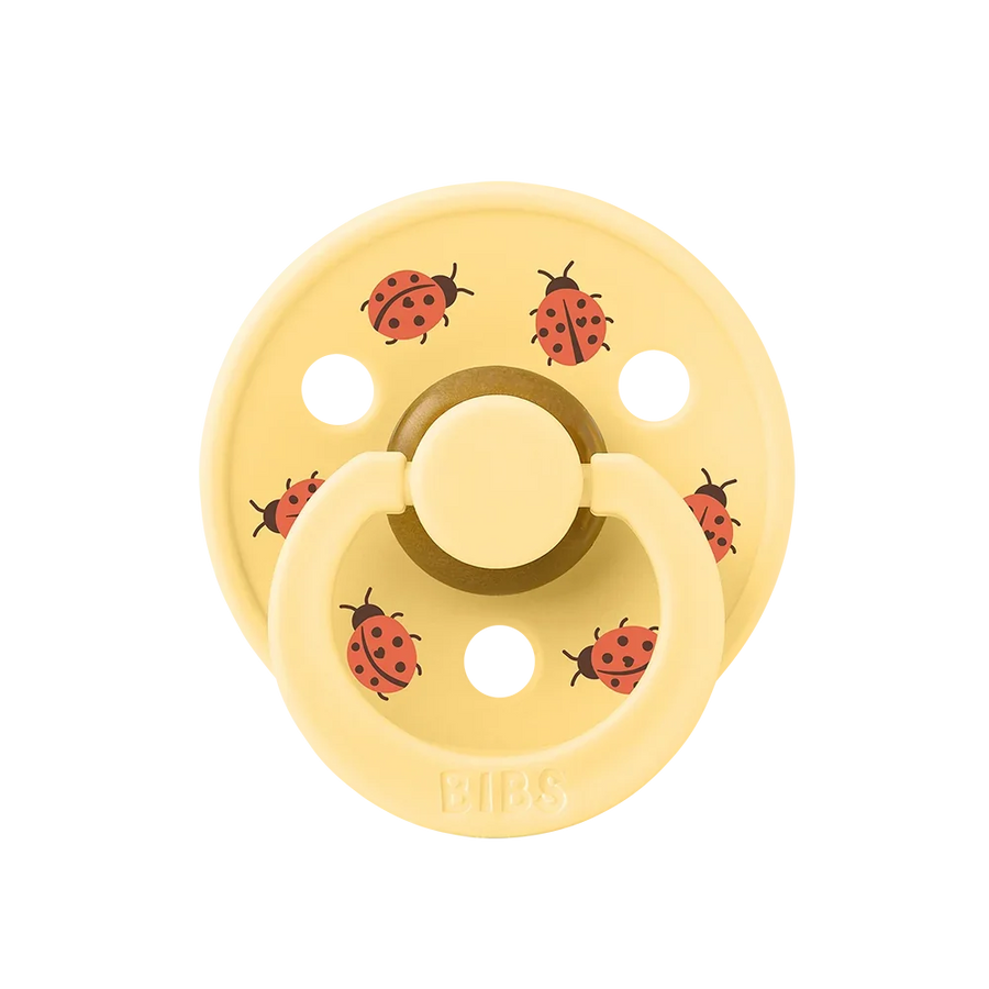 STUDIO Colour Ladybug Friends Pacifier - Pale Butter