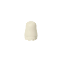 baby bottle cap in ivory white with a boheme look