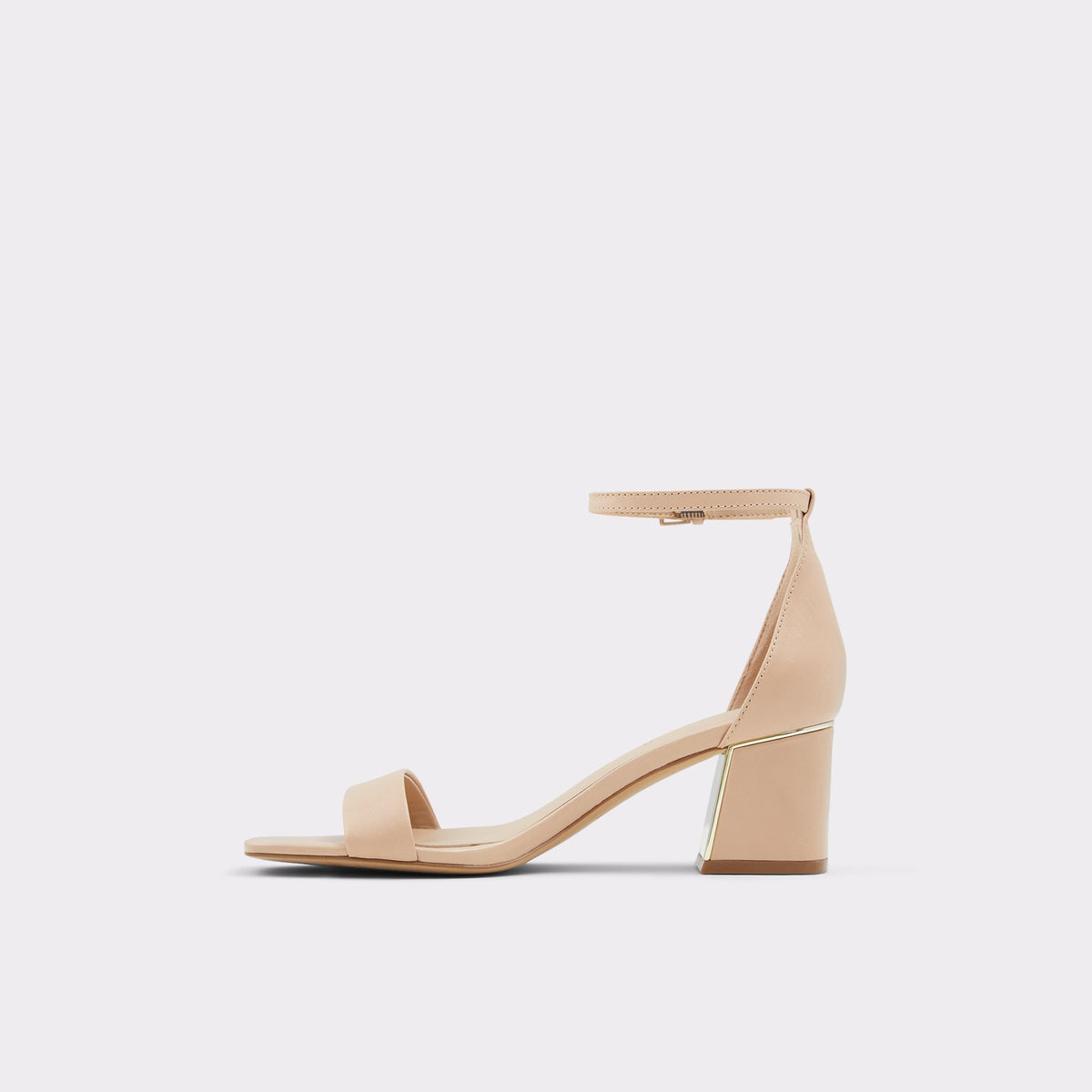 Side view of Bone Kedeaviel Heeled sandal