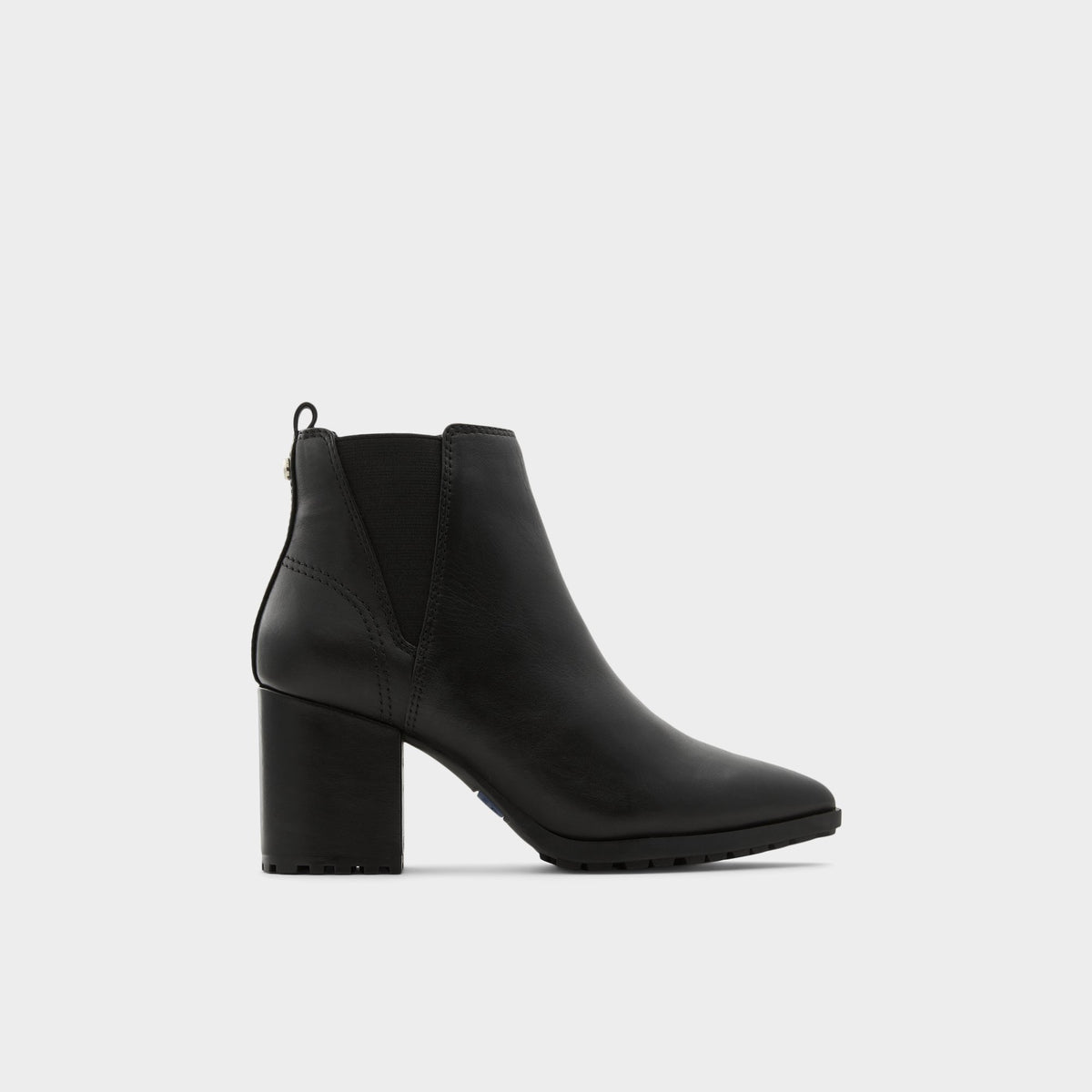 Main View of Black Qirarith Chelsea boot for Womens