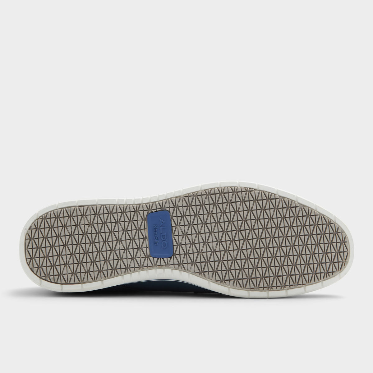 View of Navy Drymos Oxford shoe's sole