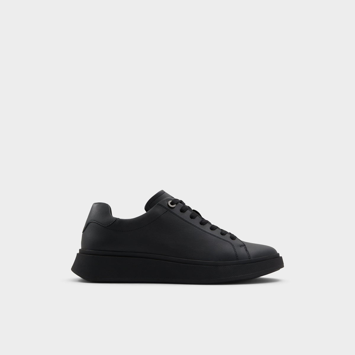 Main View of Open Black Magnus Low top sneaker for Mens