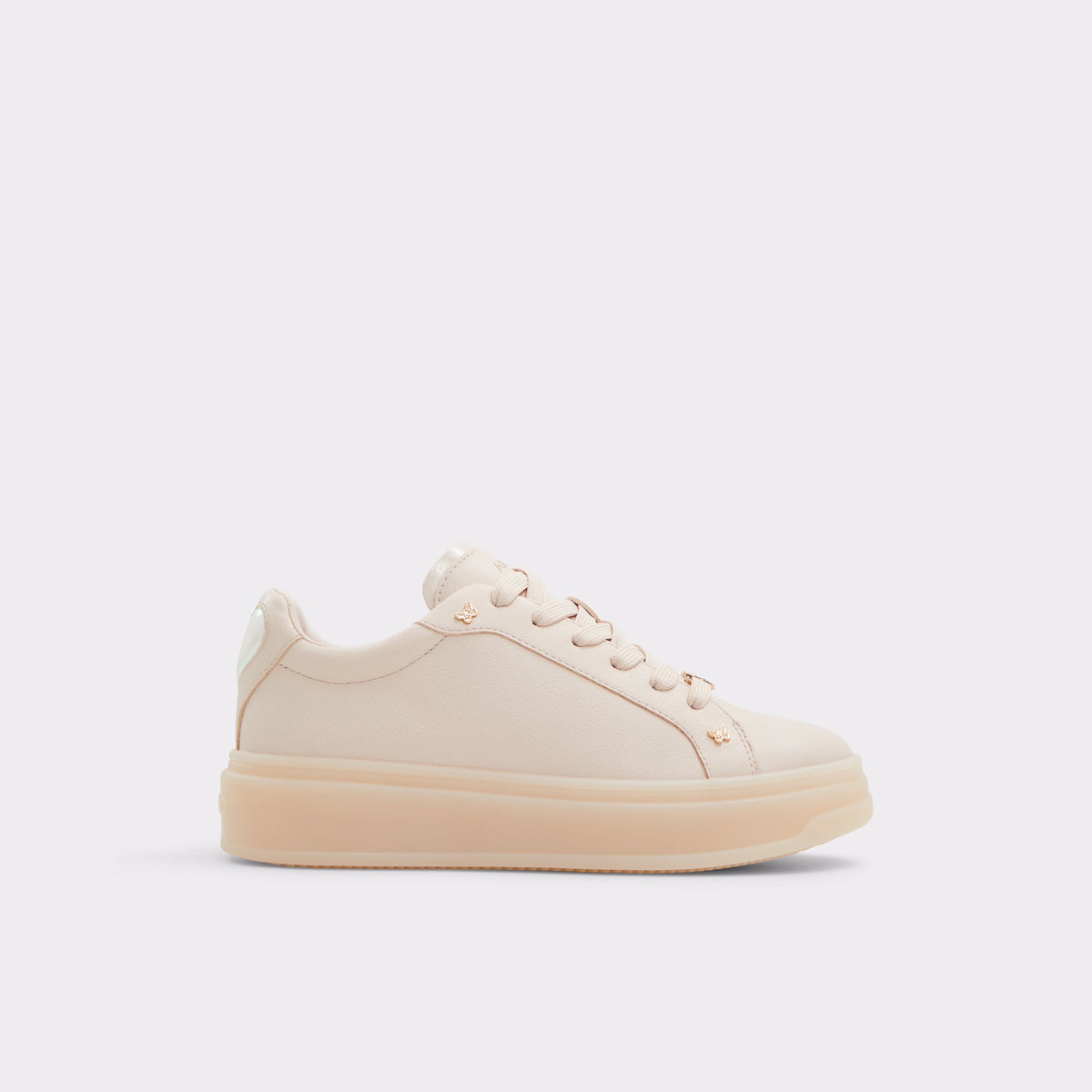Main View of Pink Rosecloud Low top sneaker for Womens