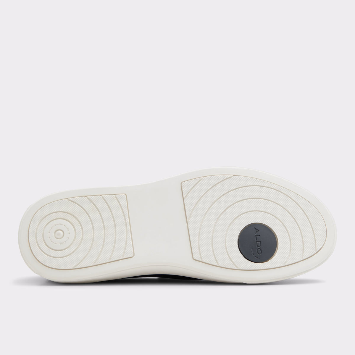 View of Black Urbane Slip-on sneaker's sole