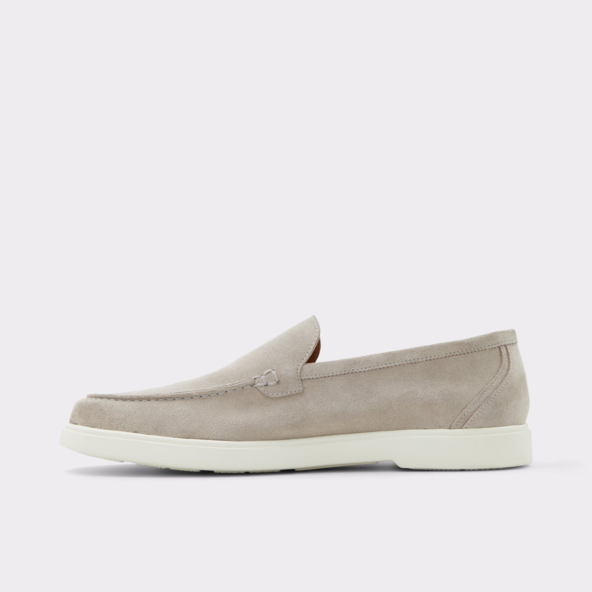 Side view of Grey Anto Loafer