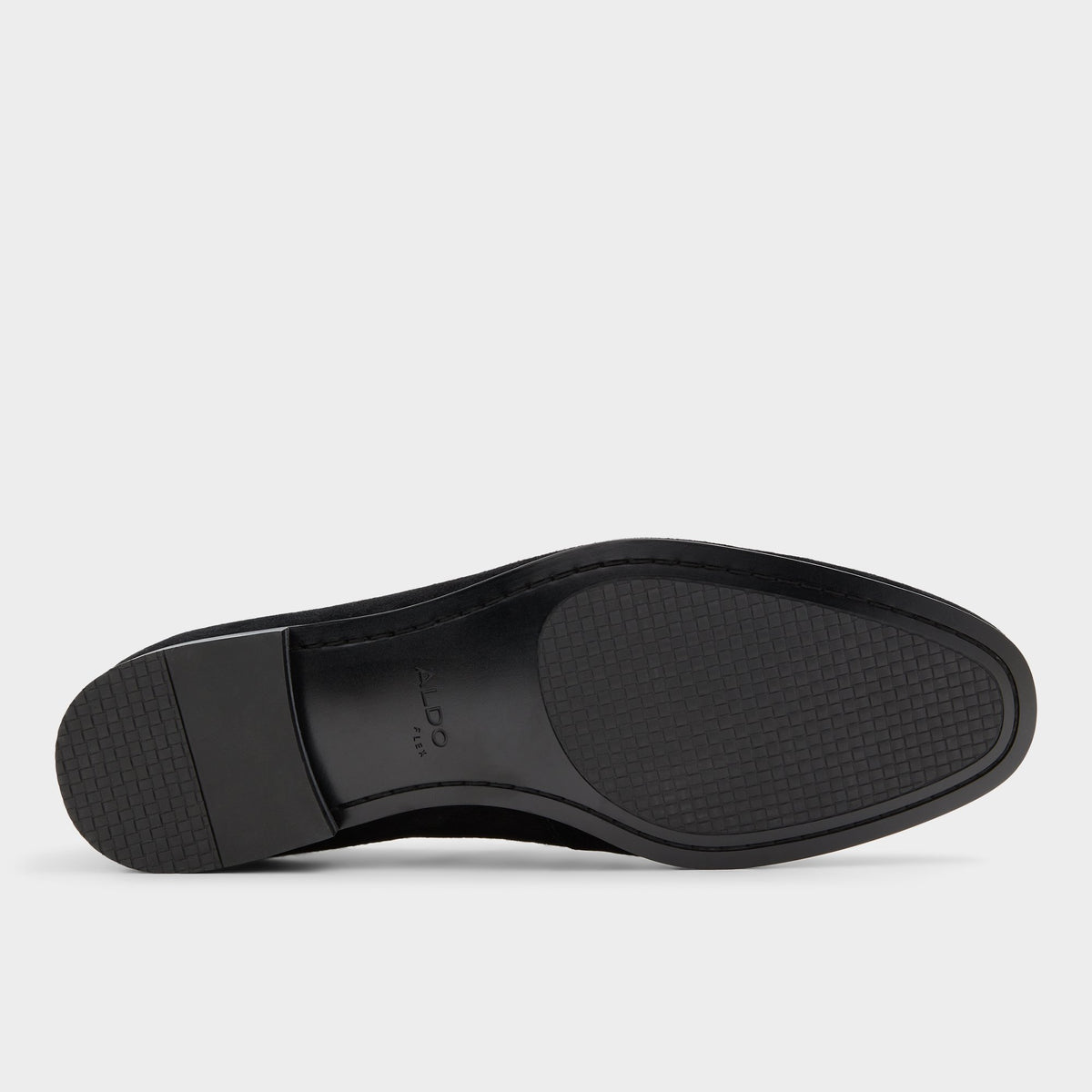 Vue de la semelle de Autre Noir Leopaul Mocassin