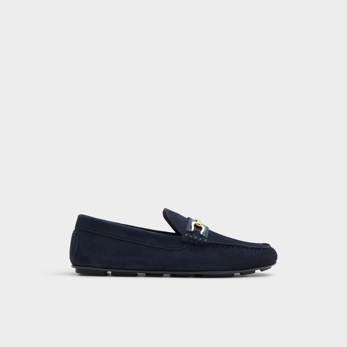Main View of Navy Spanner Driving shoe for Mens
