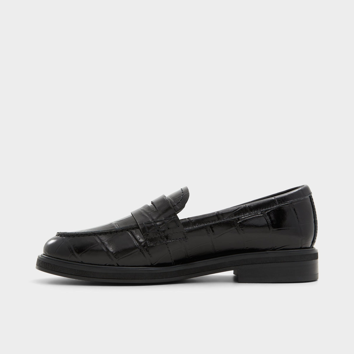 Side view of Other black Lededanten Loafer