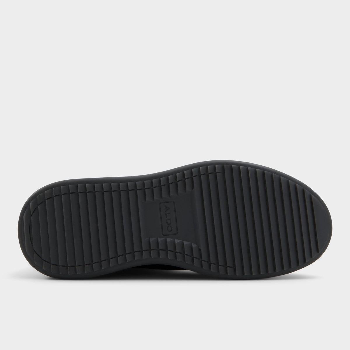 View of Black Fucino Chelsea boot's sole