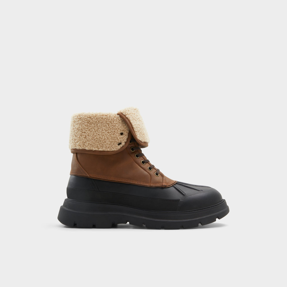 Main View of Cognac Delburn Lace-up boot for Mens