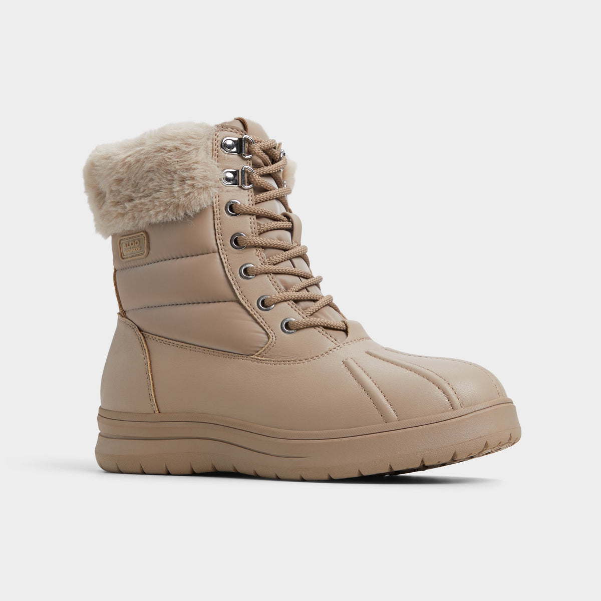 Three-quarter angle of Light Beige Chilly 's front side