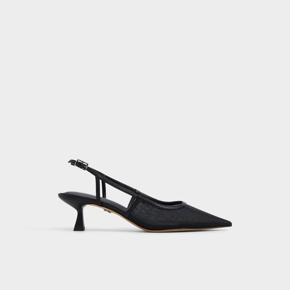 Main View of Black Maxina Slingback heel for Womens