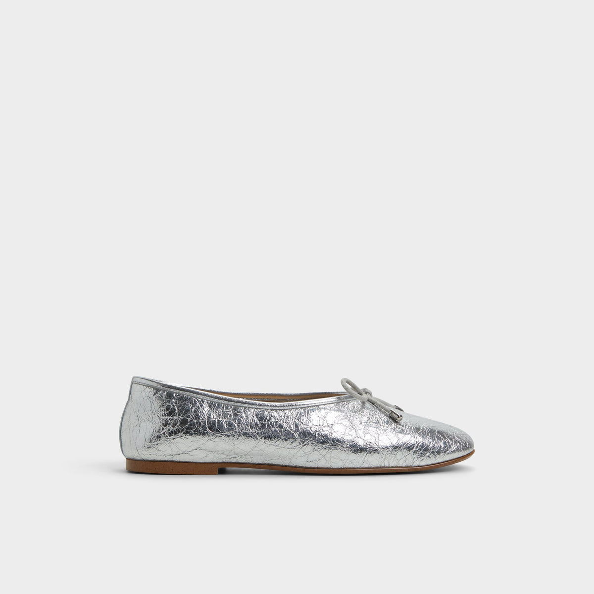 Main View of Silver Joselie Ballet flat for Womens