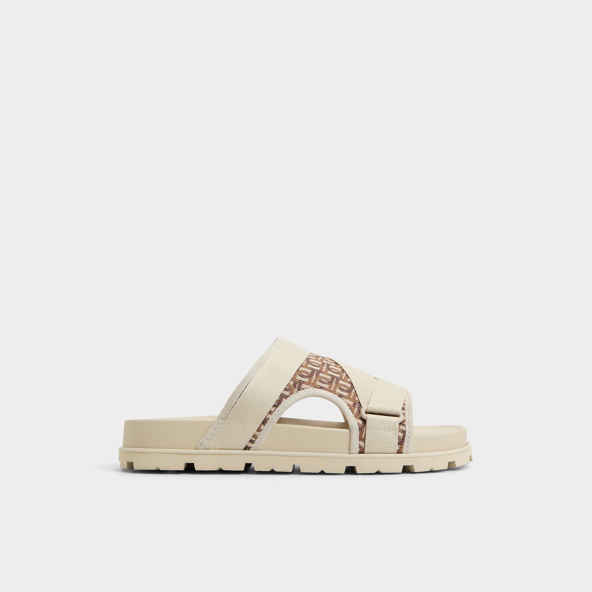Main View of Medium beige Deniels Slide sandal for Mens