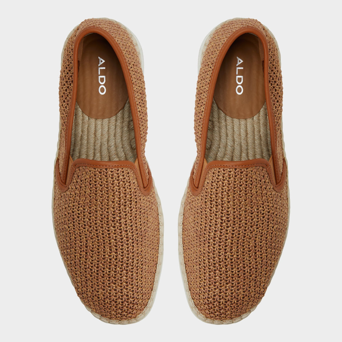 Vue de dessus de la Cognac Johnney Espadrille
