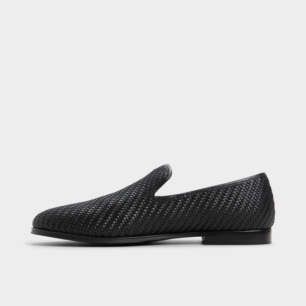 Side view of Black Rimini Loafer