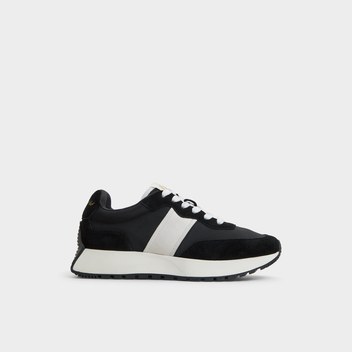 Main View of Black/White Proader Jogger sneaker for Womens