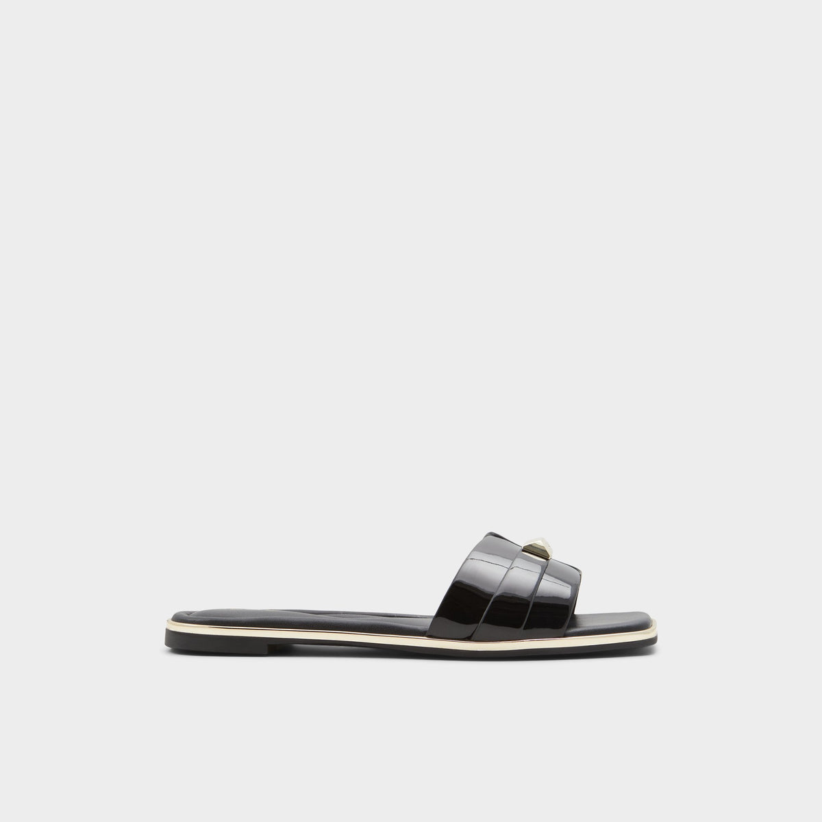 Main View of Black Darine-xt Slide sandal for Womens