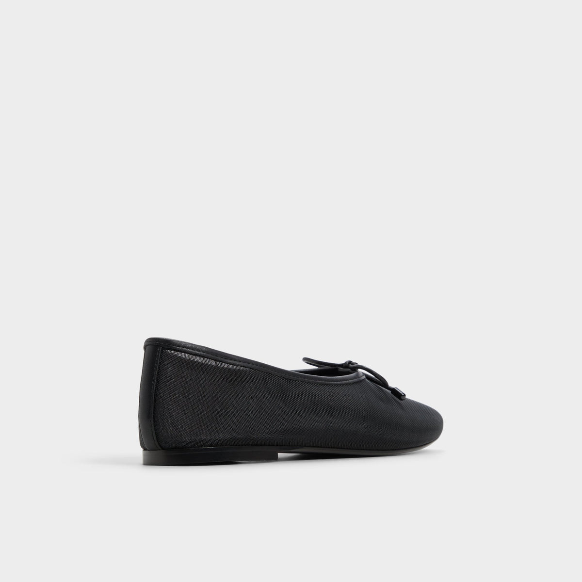 Three-quarter angle of Other Black Joselie Ballet flat's back side