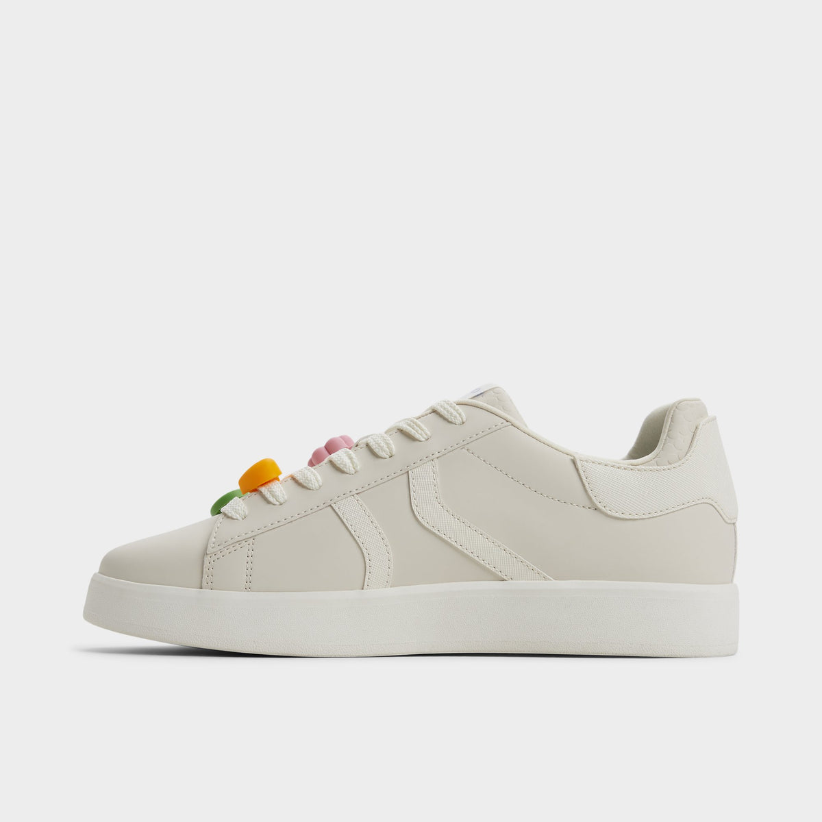 Side view of Other white Hyperthalamuscorp Men's low top sneaker