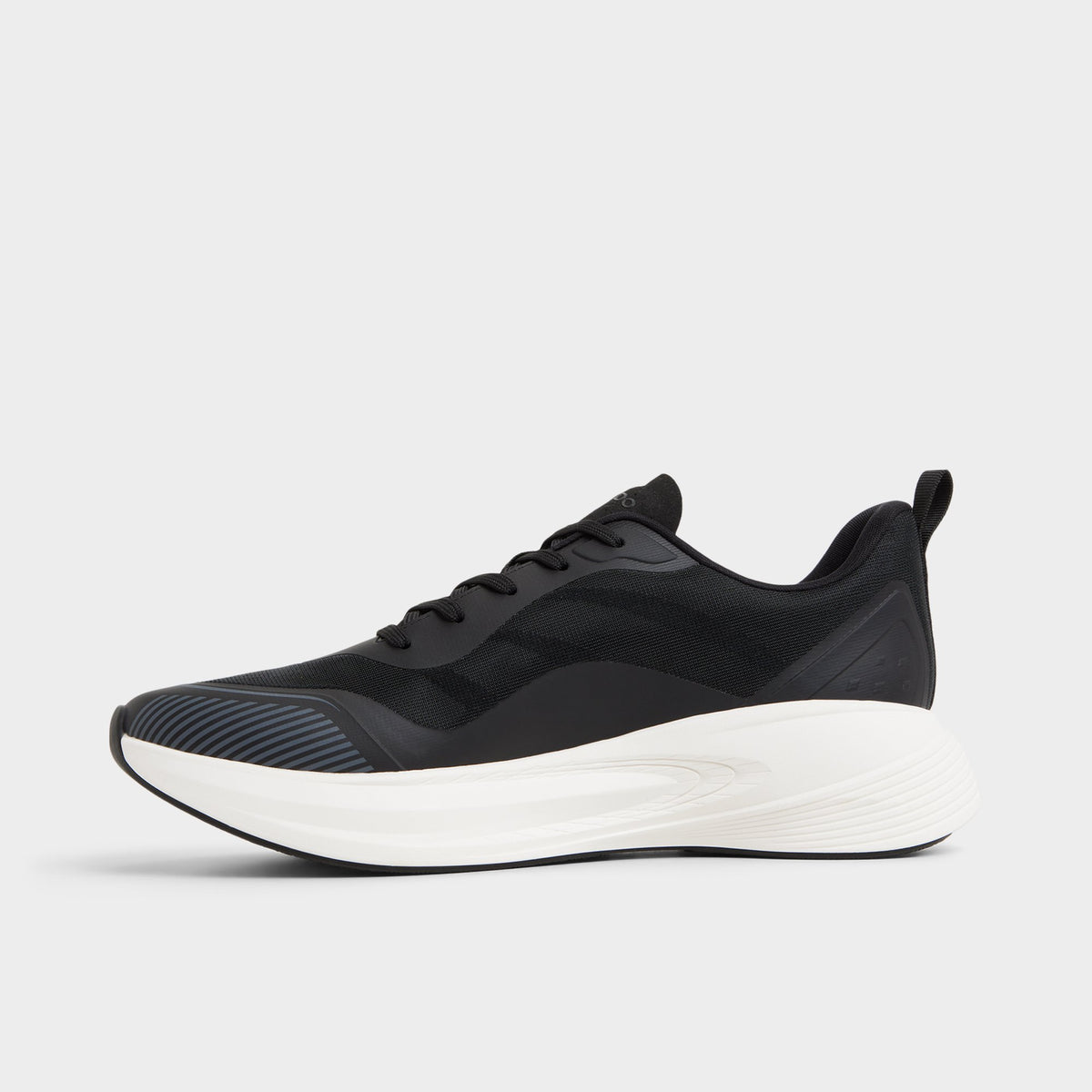 Vue latérale de Noir/Blanc Pillowsnkr-m Sneaker