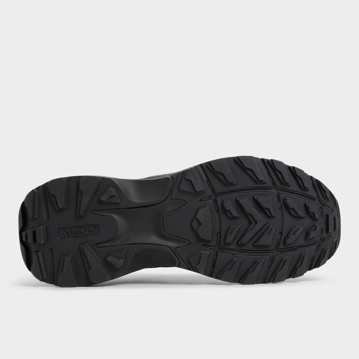 Vue de la semelle de Noir Zeffy Sneaker