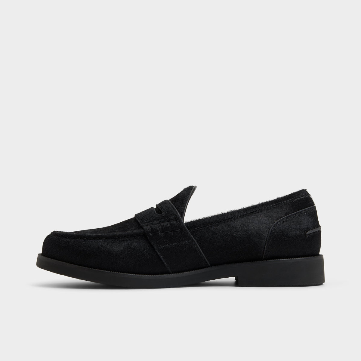 Side view of Black Corbin Loafer