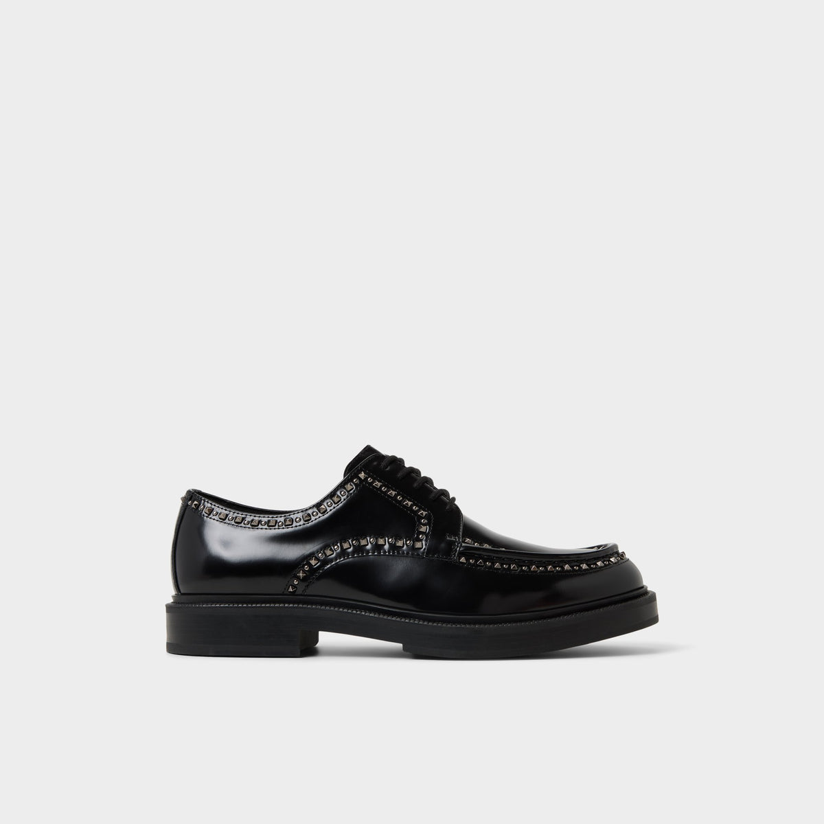 Vue principale de Noir Frederiko Chaussure oxford pour Hommes