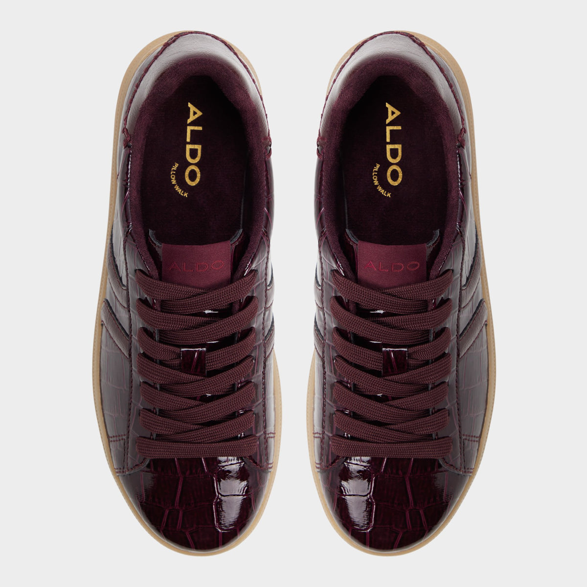 Top-down view of the Bordo Chicsneaker2 Sneaker