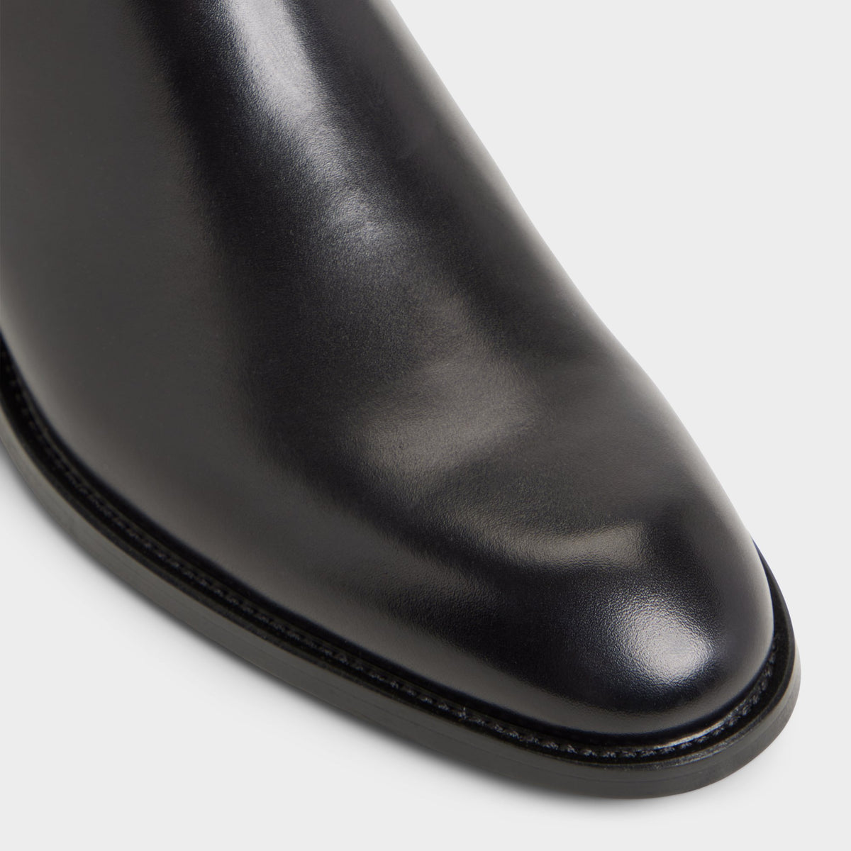Close-up of the Open black Visco Ankle boot