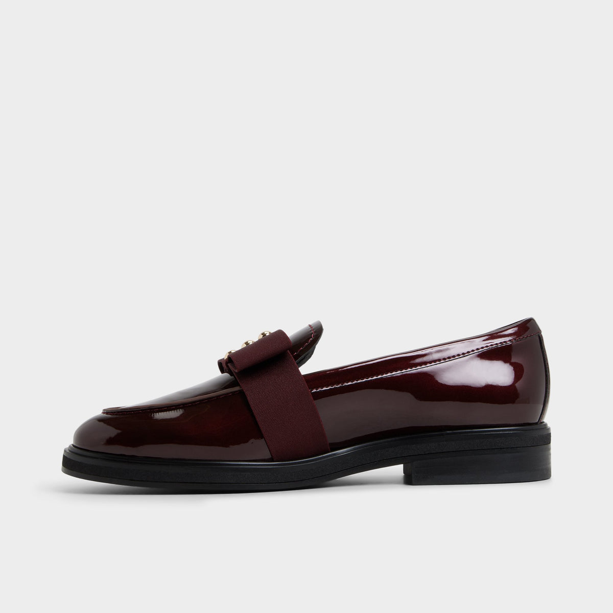 Side view of Dark brown Bissom Loafer