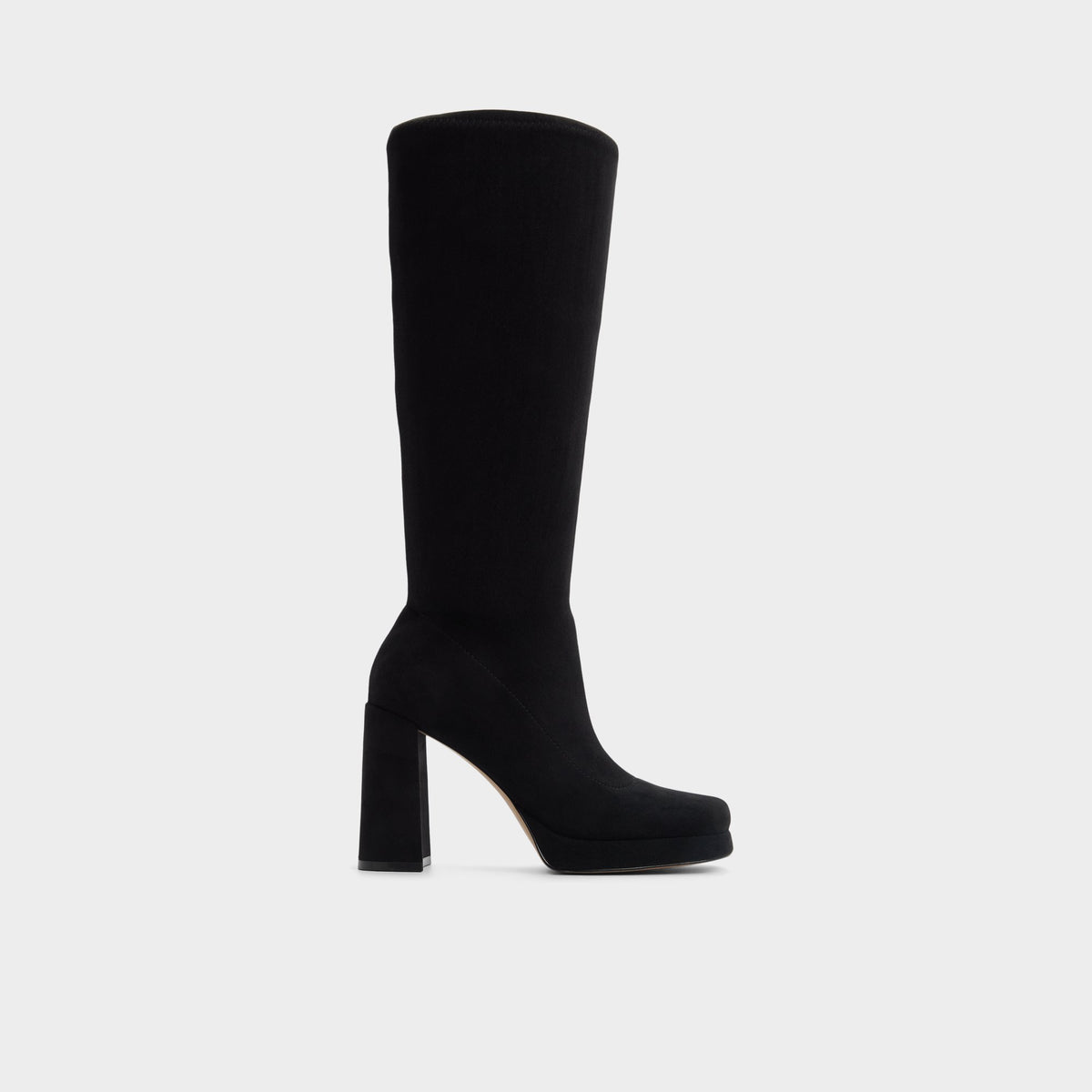 Main View of Black Gisselle Knee-high boot for Womens