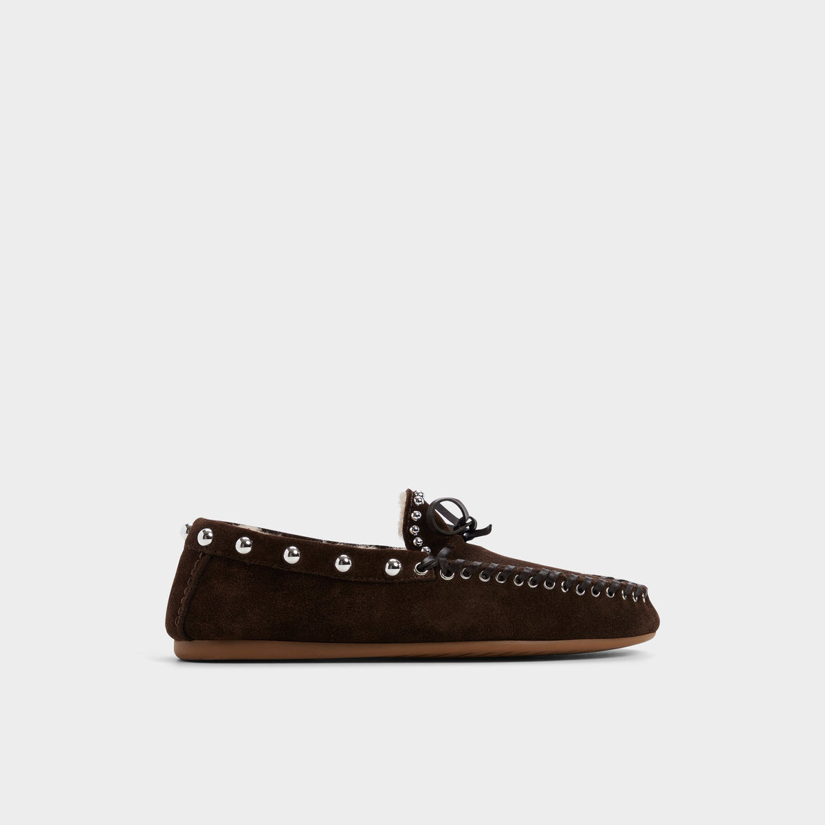 Main View of Dark Brown Patricie Boat shoe for Womens