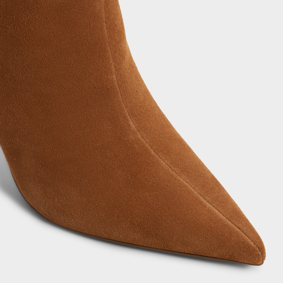 Close-up of the Other brown Kimmia Knee-high boot