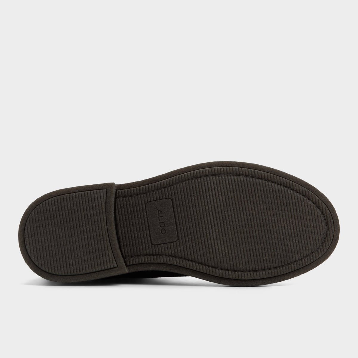 View of Dark Brown Zeddyy Chelsea boot's sole