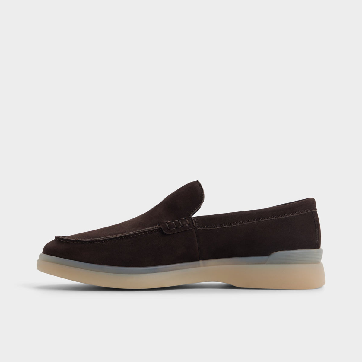 Side view of Dark Brown Shaynn Loafer