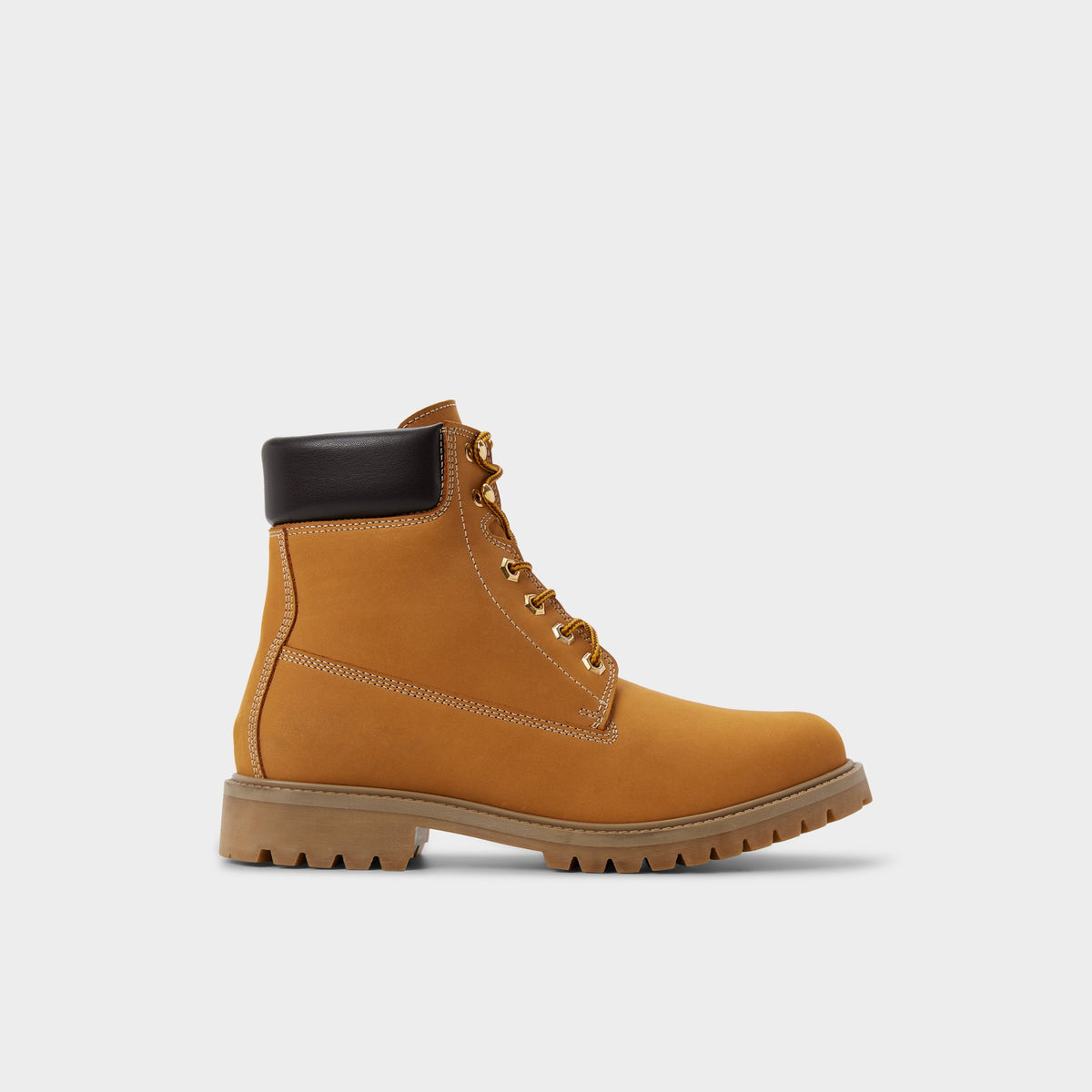 Main View of Wheat Tavares Lace-up boot for Mens