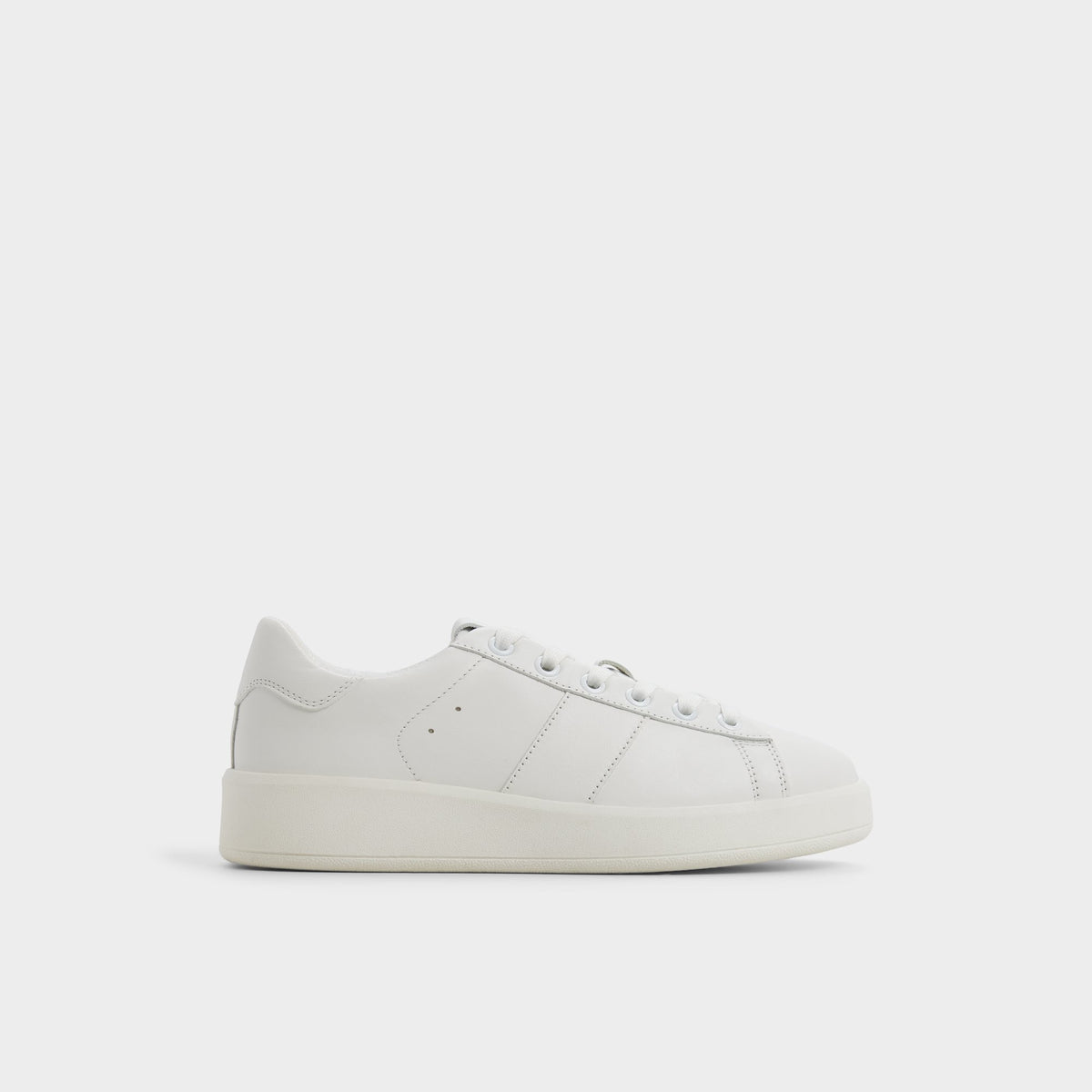 Main View of White Adrei Sneaker for Womens