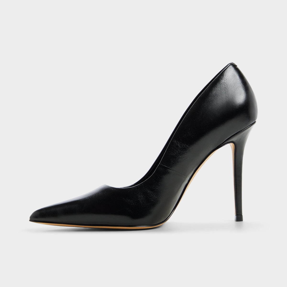 Side view of Black Stasya Pump