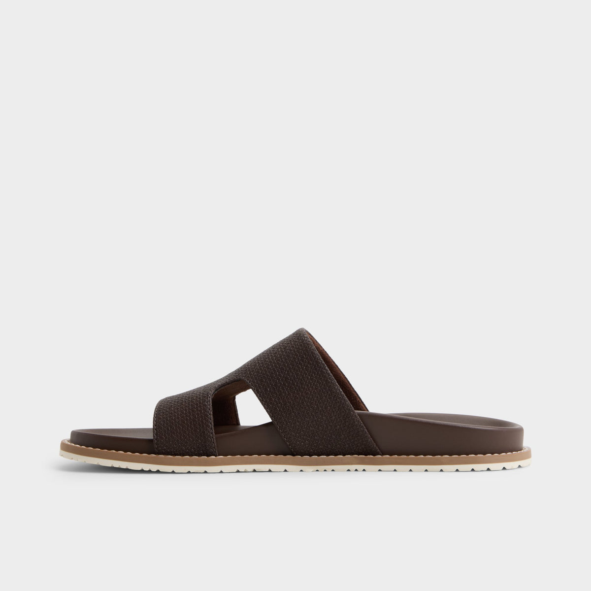 Side view of Dark brown Becket