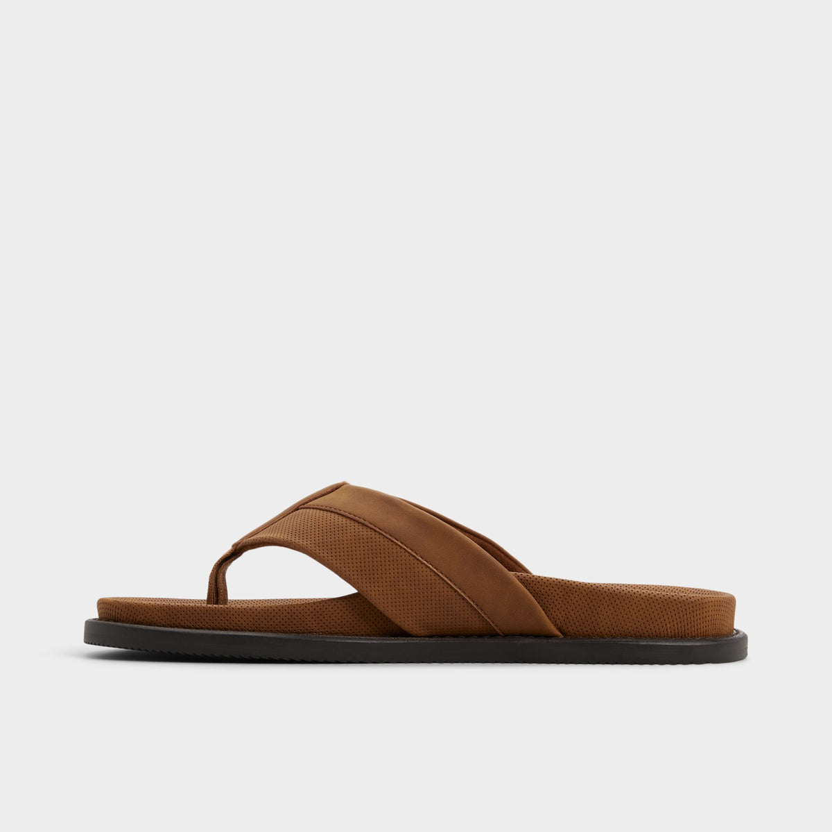 Side view of Cognac Beachbreeze Flip flop