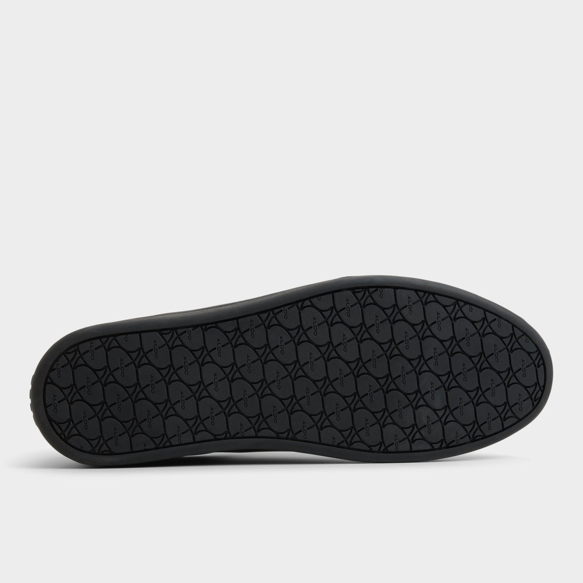 View of Black Grit Low top sneaker's sole