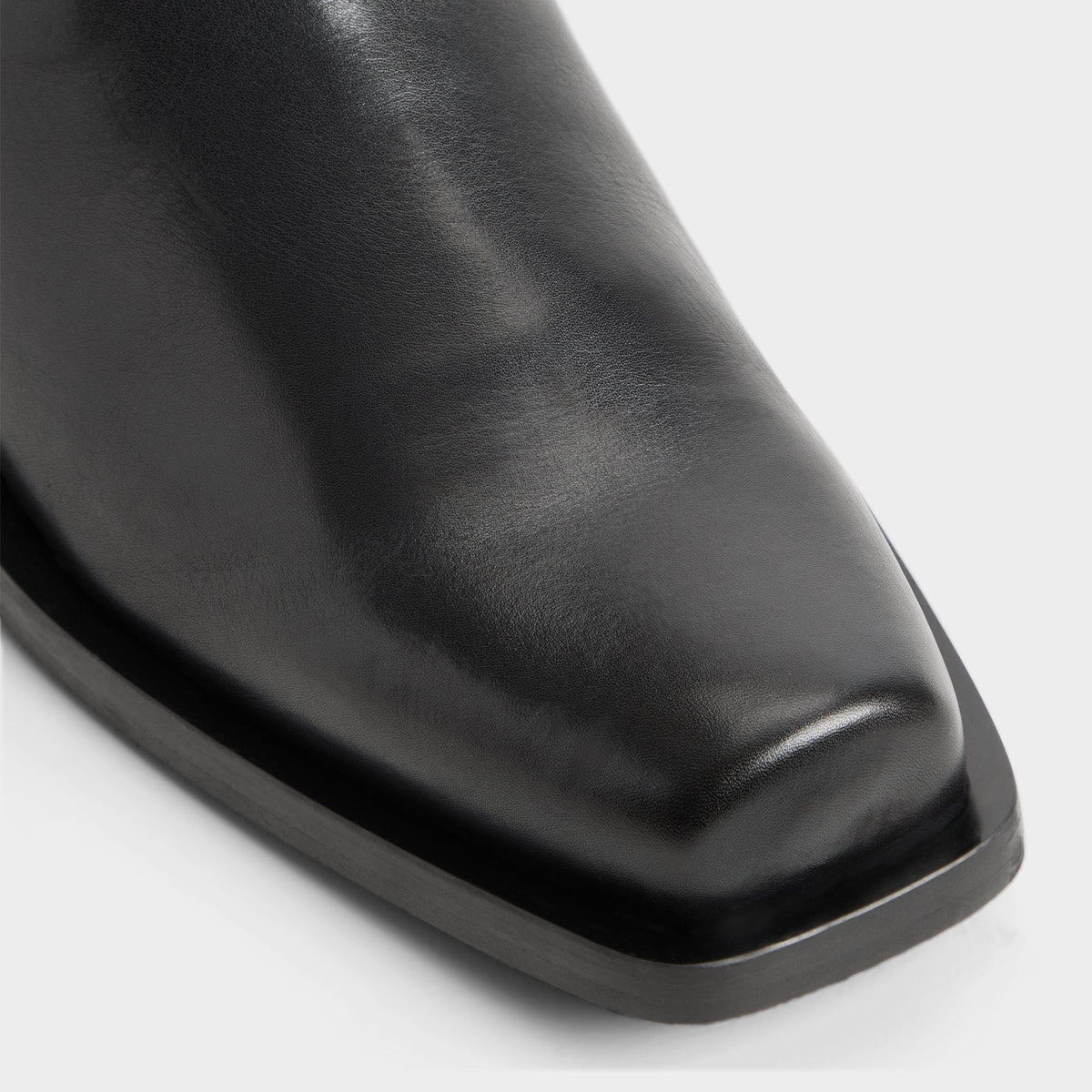 Close-up of the Black Lupo Ankle boot