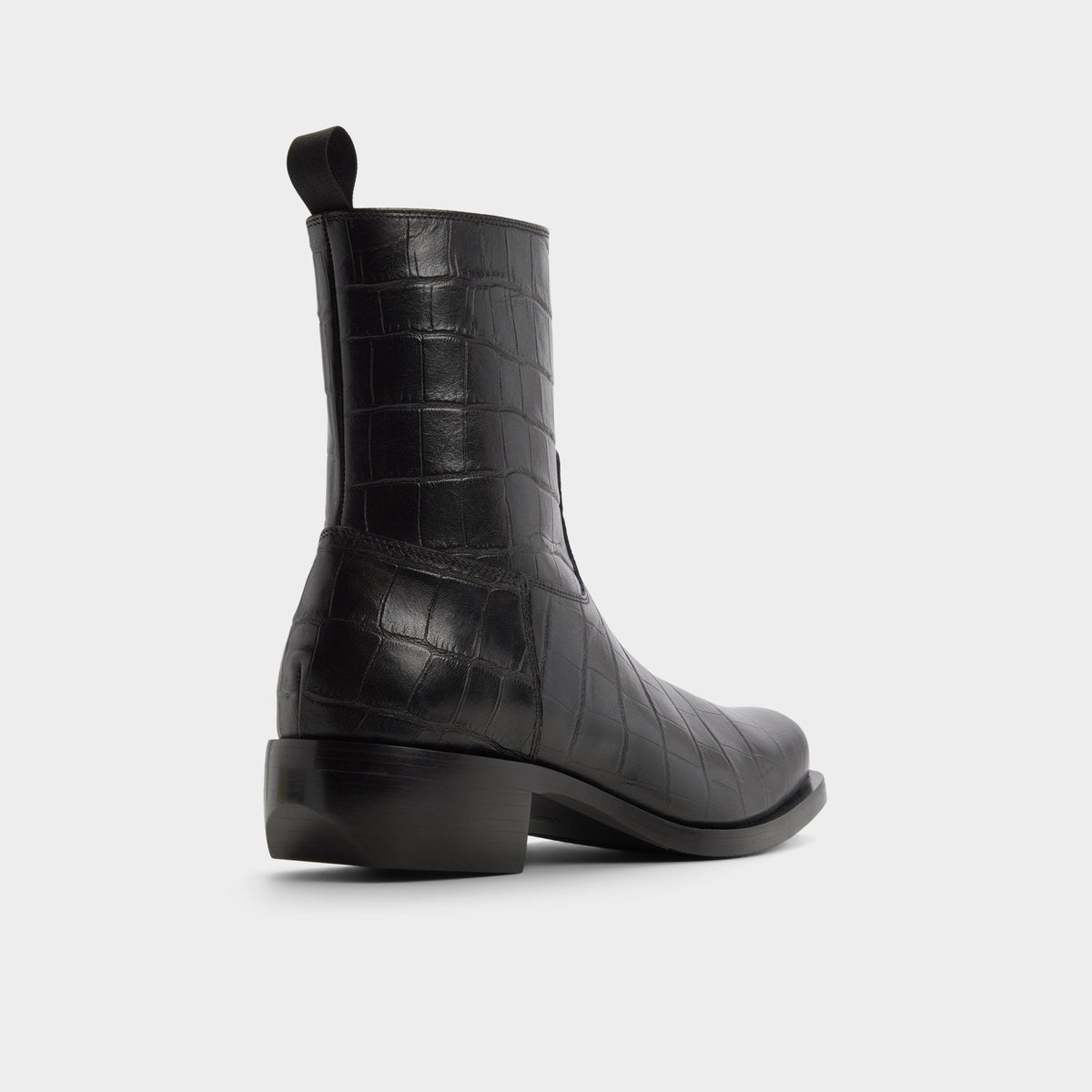 Three-quarter angle of Other black Lupo Ankle boot's back side