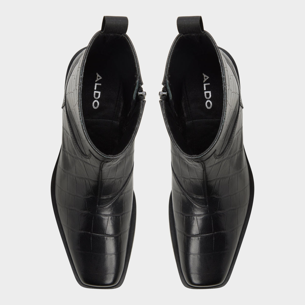 Top-down view of the Other black Lupo Ankle boot