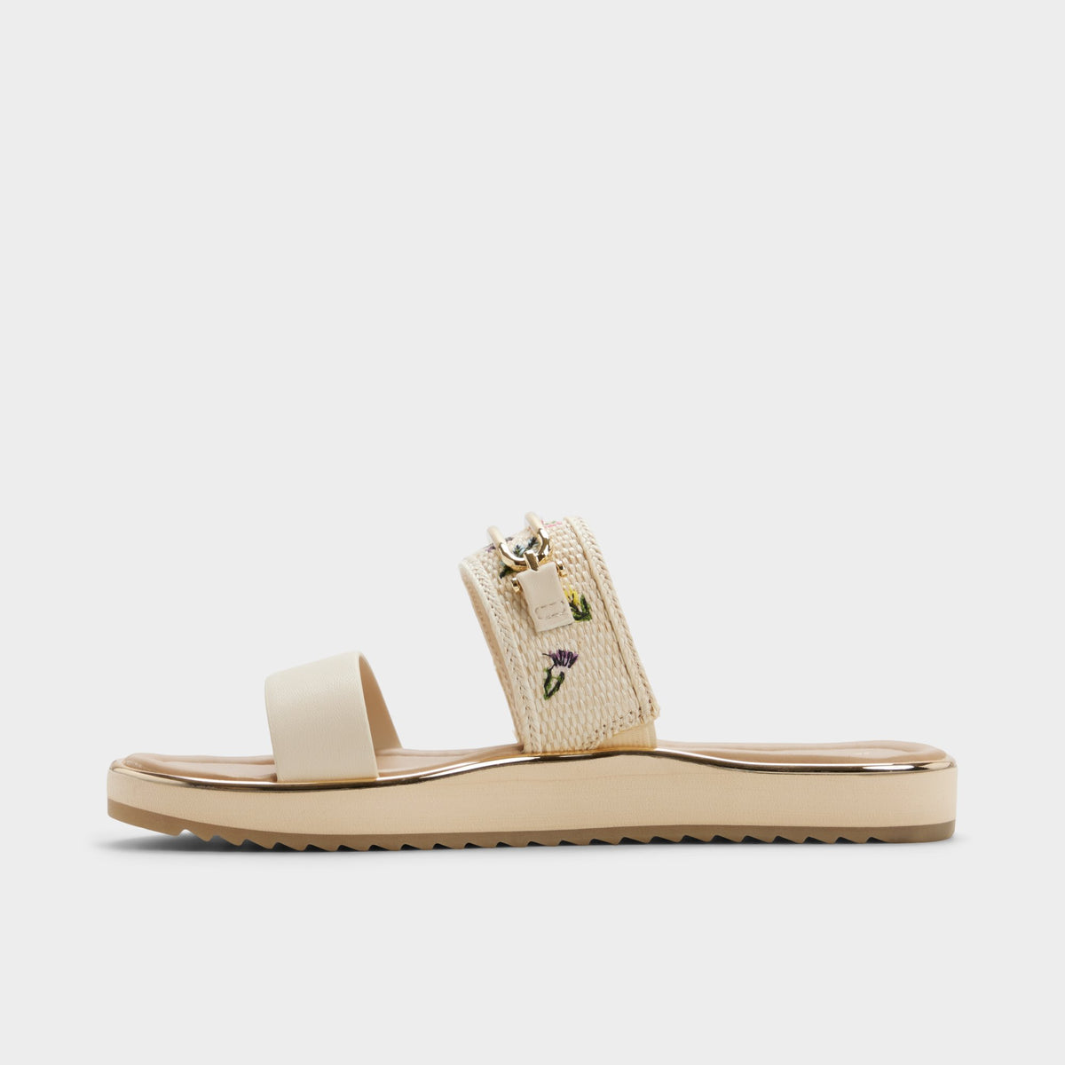 Side view of Multi Lagoon Slide sandal
