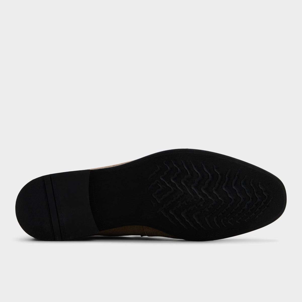 View of Dark brown Frazer Loafer's sole