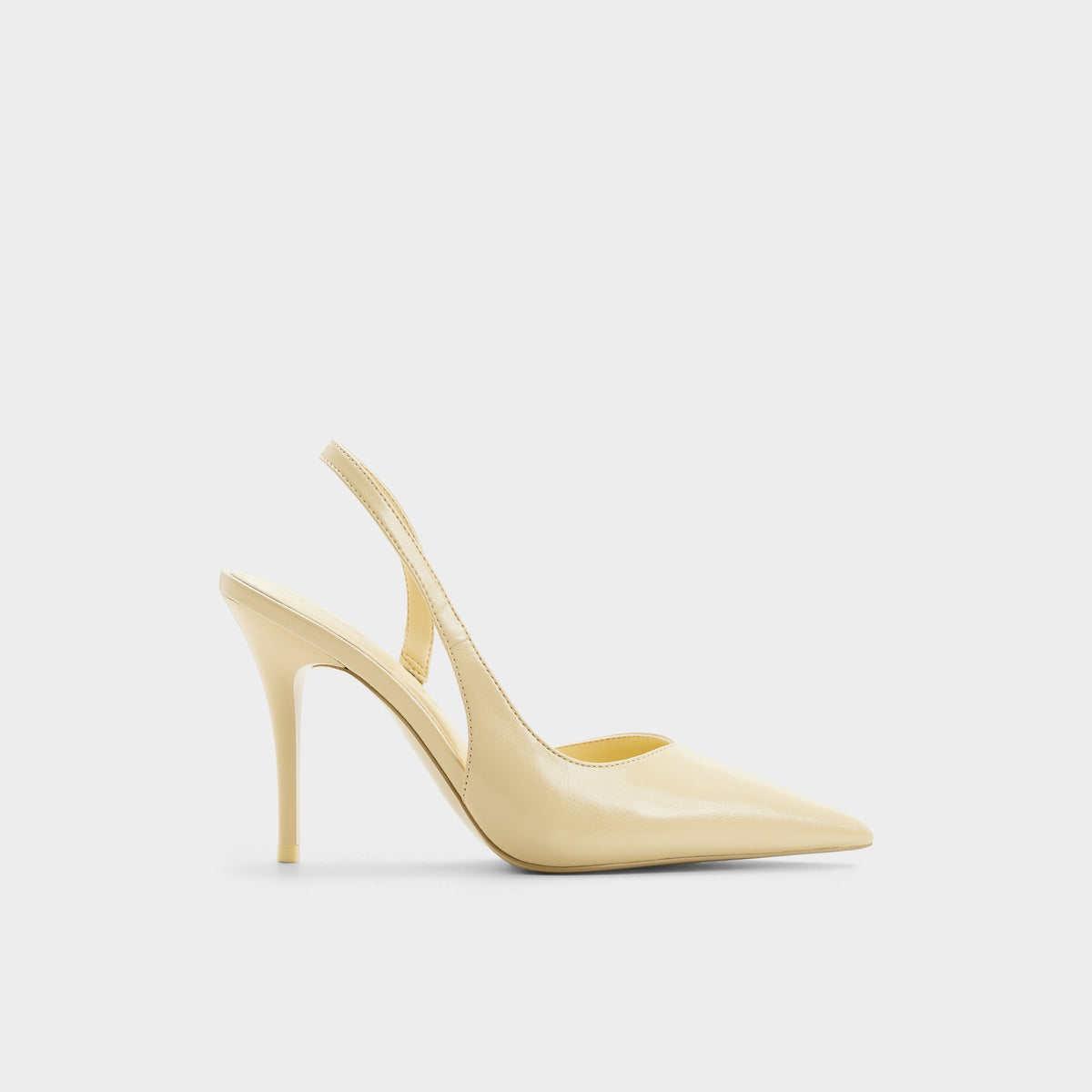 Main View of Light yellow Amilie Slingback heel for Womens