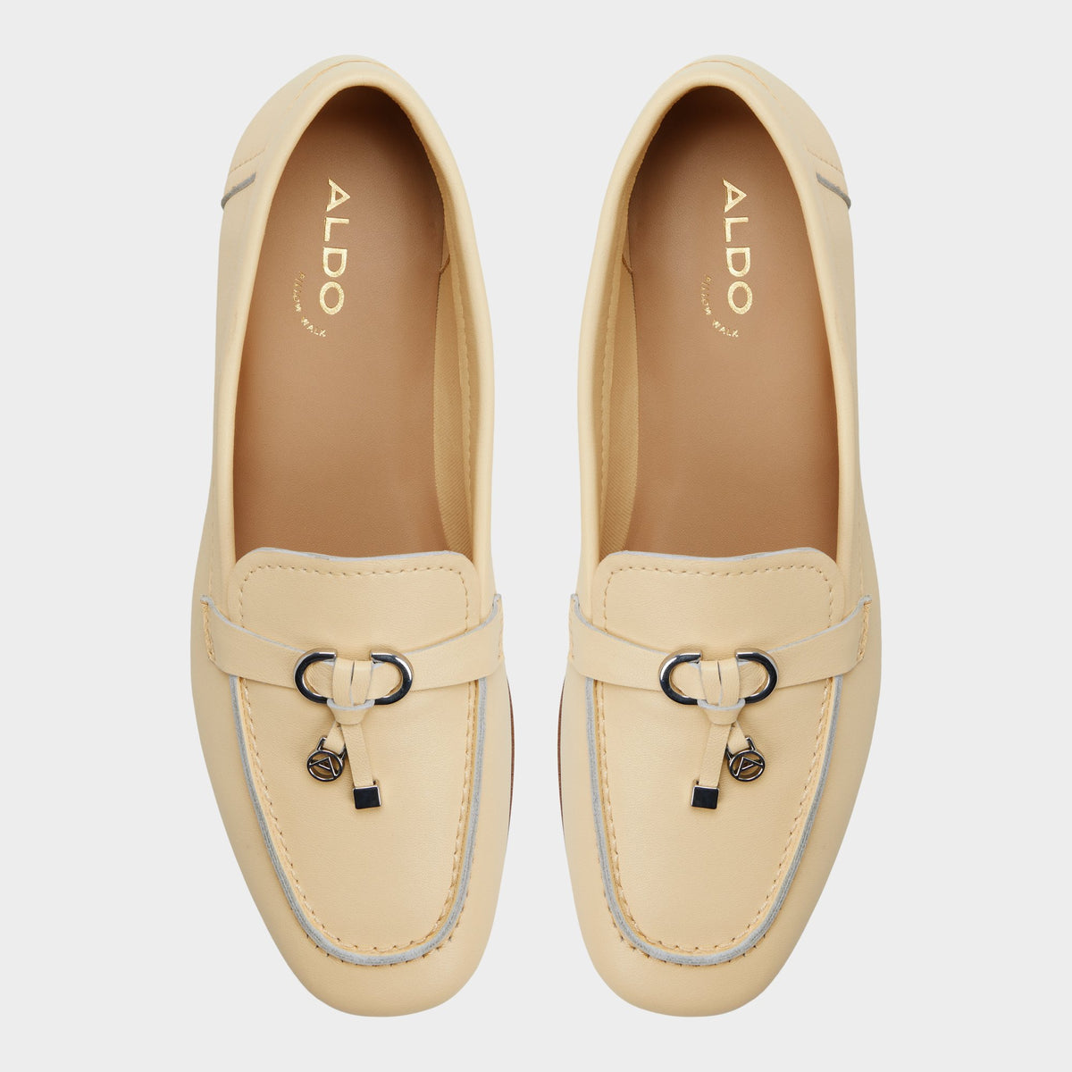 Top-down view of the Other yellow Ybilide Loafer