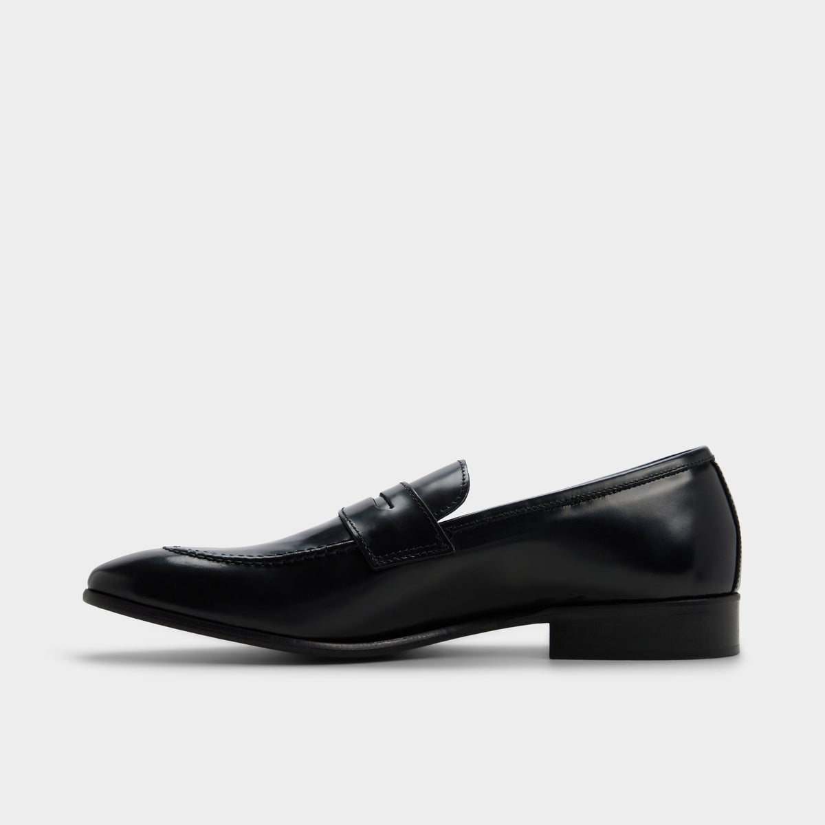 Side view of Black Paterson Loafer